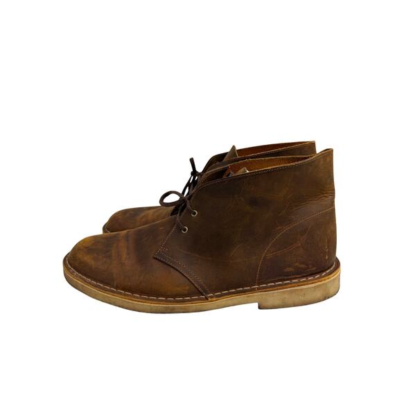 Clarks Desert Boot, specifically in the Beeswax Leather Size 12 # Box M997 main image 5